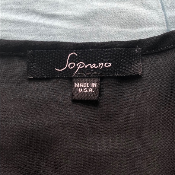 Soprano sheer women’s checkered blouse - Picture 2 of 3